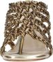 Emanuelle Vee Glamour Sandaal Minerva in Laminaat Yellow Dames - Thumbnail 4