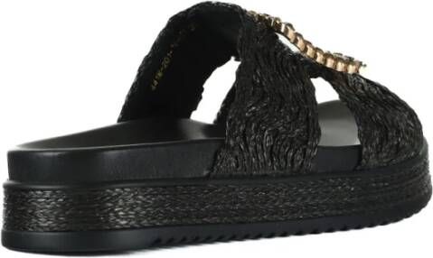 Emanuelle Vee Sliders Black Dames