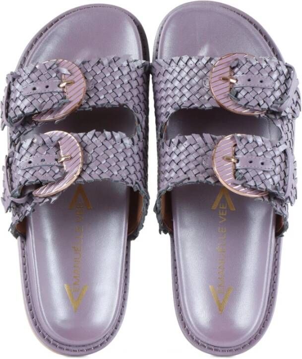 Emanuelle Vee Sliders Purple Dames