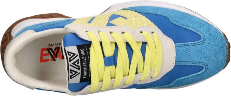 Emanuelle Vee Sneakers Clear Blue
