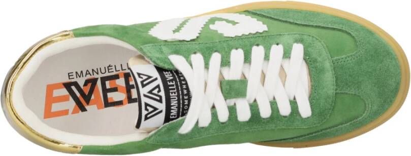 Emanuelle Vee Sneakers Groen Green Dames