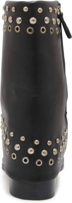 Emanuelle Vee Vintage Clelia Enkellaarzen met studs