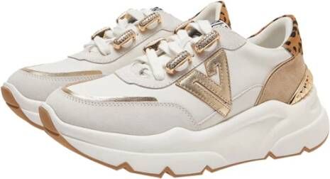Emanuelle Vee Witte Sneakers voor Vrouwen Multicolor Dames