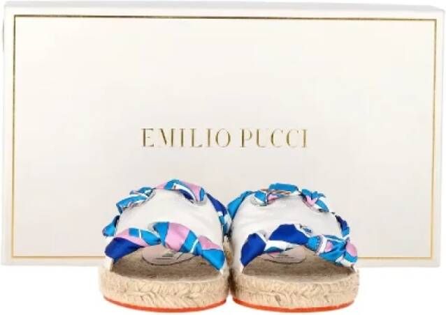 Emilio Pucci Pre-owned Canvas sandals Multicolor Dames