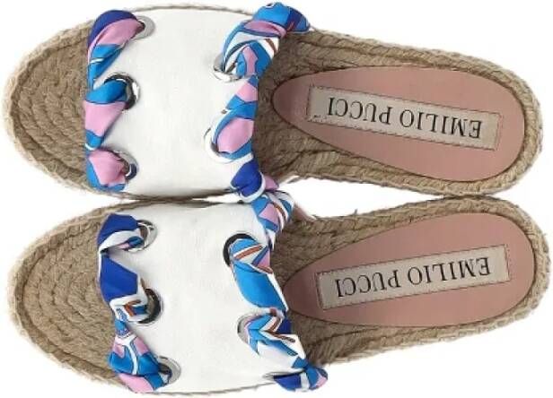 Emilio Pucci Pre-owned Canvas sandals Multicolor Dames