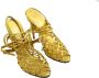 Emilio Pucci Pre-owned Leather sandals Yellow Dames - Thumbnail 5