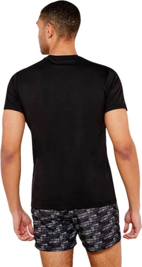 Emporio Armani Adelaar T-shirt met strepen en logo