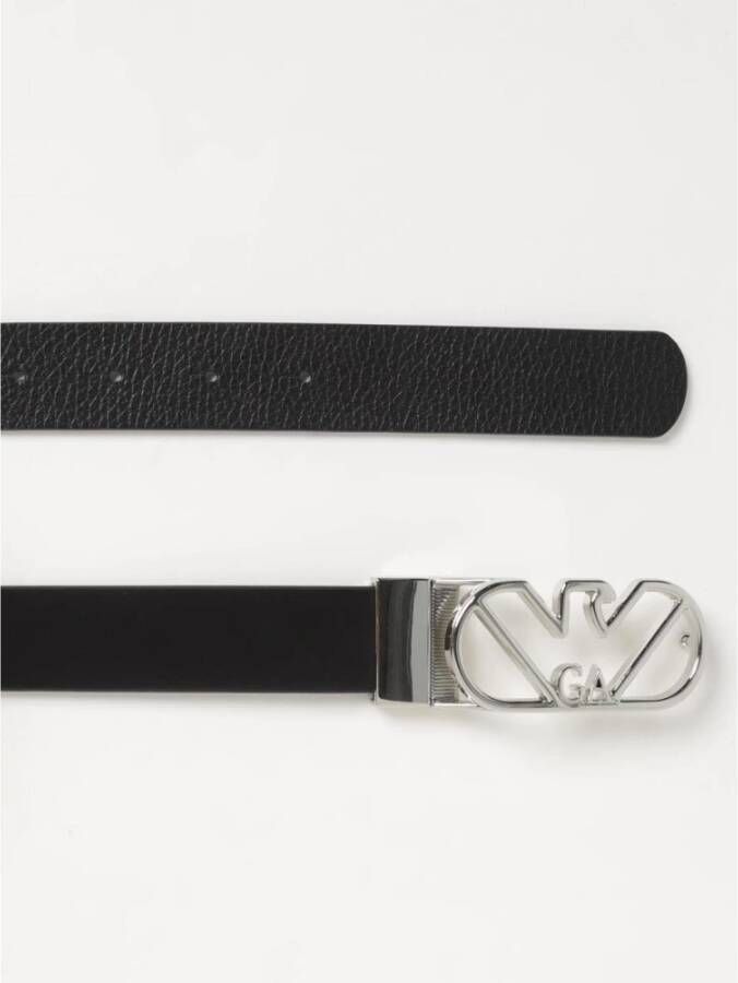 Emporio Armani Adelaarsgesp Leren Riem