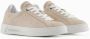 Emporio Armani Beige Leren Damesschoenen voor Casual Gebruik - Thumbnail 2