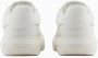 Emporio Ar i Beige platte schoenen met Saffiano-details - Thumbnail 2