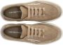 Emporio Armani Beige Suède Sneaker met Rubberen Logo Beige Dames - Thumbnail 16