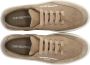 Emporio Armani Beige Suède Sneaker met Rubberen Logo Beige Dames - Thumbnail 5