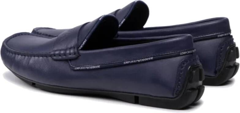Emporio Armani Blauwe Loafers X4B140Xm969Q348
