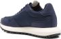 Emporio Ar i Blauwe Zijde & Nylon Sneakers - Thumbnail 2