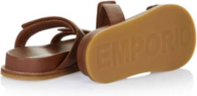 Emporio Armani Bruine Heren Slippers
