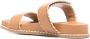 Emporio Ar i Bruine sandalen met leren binnenzool - Thumbnail 2