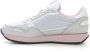 Emporio Armani Canvas en Suède Adelaar Logo Sneaker Multicolor Dames - Thumbnail 3