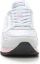 Emporio Armani Canvas en Suède Adelaar Logo Sneaker Multicolor Dames - Thumbnail 4