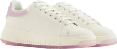 Emporio Armani Casual Sneakers voor Dagelijks Gebruik White Dames