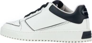 Emporio Armani Casual Sneakers voor Dagelijks Gebruik White Heren