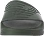 Emporio Armani Dames Band Sliders Lente Zomer Collectie Green Dames - Thumbnail 11