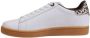 Emporio Ar i EA7 Beige Leren Sneaker Herfst Winter Collectie Beige - Thumbnail 4