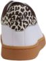 Emporio Ar i EA7 Beige Leren Sneaker Herfst Winter Collectie Beige - Thumbnail 5