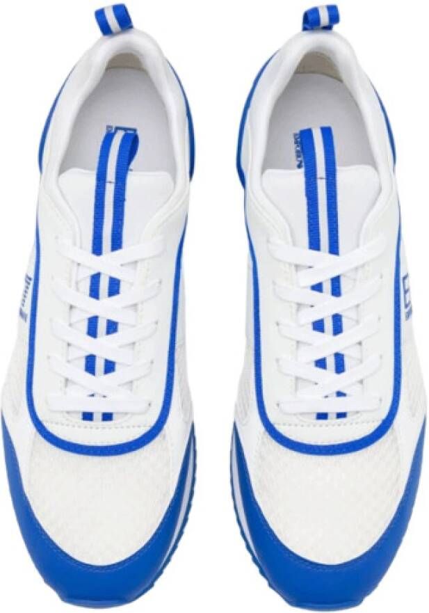 Emporio Armani EA7 Blauw en witte sneakers X8X027 Kx050 Multicolor Heren