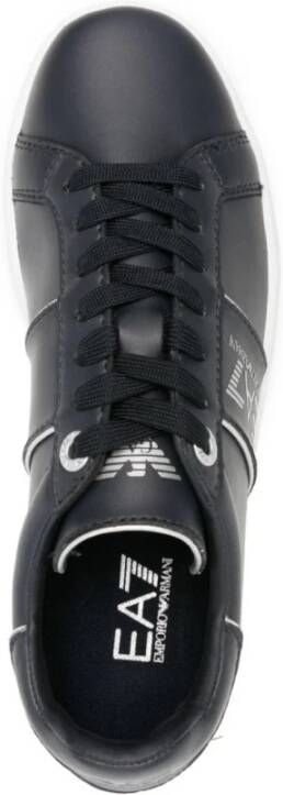 Emporio Armani EA7 Blauwe Casual Sneaker Trainers