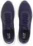 Emporio Armani EA7 Blauw Marine Veterschoenen Rubberen Zool Blue Heren - Thumbnail 6