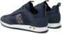 Emporio Armani EA7 Blauwe Sneakers met Ademende Stof Blue Heren - Thumbnail 5