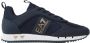 Emporio Armani EA7 Blauwe Sneakers voor Heren Blauw Heren - Thumbnail 2