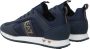 Emporio Armani EA7 Blauwe Sneakers voor Heren Blauw Heren - Thumbnail 3