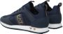 Emporio Armani EA7 Blauwe Sneakers met Ademende Stof Blue Heren - Thumbnail 9