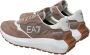Emporio Armani EA7 Bruine Sneakers Moderne Sportieve Stijl Brown Heren - Thumbnail 9