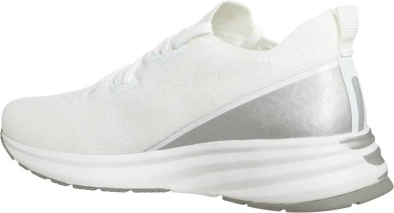 Emporio Armani EA7 Crusher Distance Knit Sneakers Wit Heren