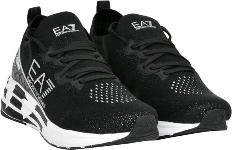 Emporio Armani EA7 Crusher Distance Sneakers Black Heren