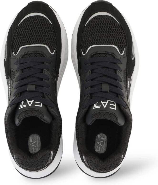 Emporio Armani EA7 Crusher Sonic Mix Sneakers Black Heren
