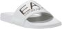 EA7 Emporio Armani Seaworld Slides Dames White- Dames White - Thumbnail 5