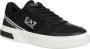 Emporio Armani EA7 Zwarte Voetbalgeïnspireerde Sneakers Black Heren - Thumbnail 4