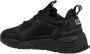 Emporio Armani EA7 Eenvoudige Vetersneakers Black Heren - Thumbnail 6
