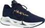 Emporio Armani EA7 Blauwe Infinity Sneaker met Gouden Logo Blue Heren - Thumbnail 15