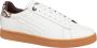 Emporio Ar i EA7 Beige Leren Sneaker Herfst Winter Collectie Beige - Thumbnail 17