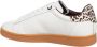 Emporio Ar i EA7 Beige Leren Sneaker Herfst Winter Collectie Beige - Thumbnail 18