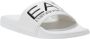 Emporio Armani EA7 Gedessineerde PVC Slippers voor Mannen White Heren - Thumbnail 7