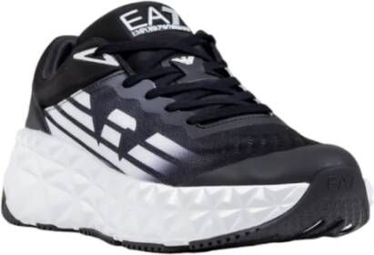 Emporio Armani EA7 Geometrisch patroon herensneakers