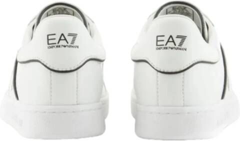 Emporio Armani EA7 Geperforeerde Leren Sneakers