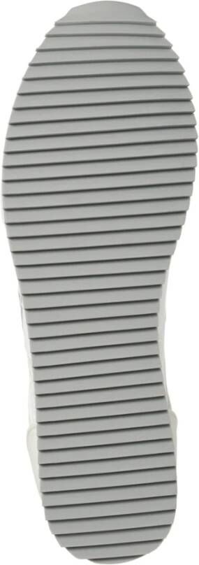 Emporio Armani EA7 Effen Veterschoenen White Heren