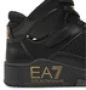 Emporio Armani EA7 Gouden Reliëf Logo Sneaker Black Heren - Thumbnail 8