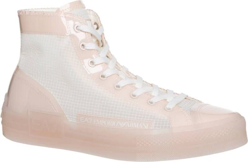 Emporio Armani EA7 High-top sneakers Wit Dames